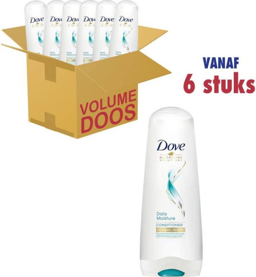 Dove Conditioner Daily Moisture 6 x 200 ml Voordeelverpakking