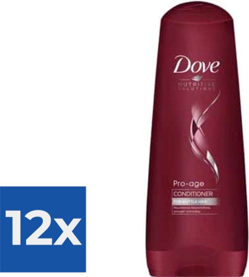 Dove Conditioner Pro-Age 200 ml Voordeelverpakking 12 stuks