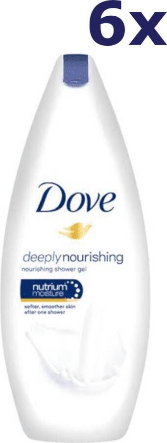 Dove Deeply Nourishing Douchegel 6 x 450 ml Voordeelverpakking