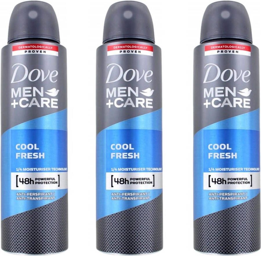 Dove Deo Spray Men Cool Fresh 3 x 150 ml