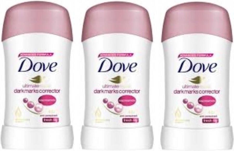 Dove Deo Stick Ultimate Repair Dark Marks Corrector Soothing Jasmine 3 x 40g