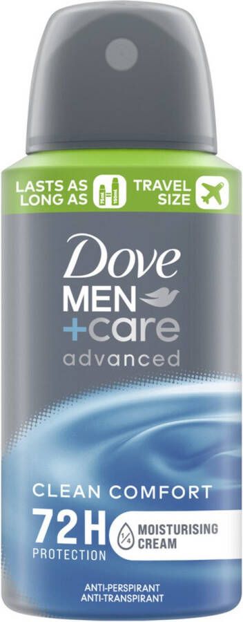 Dove Deodorant Men+ Care Clean Comfort 3x 75 ml Voordeelverpakking