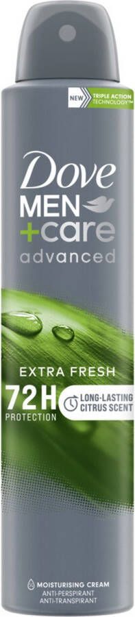 Dove Deodorant Men+ Care Extra Fresh 3x 200 ml Voordeelverpakking