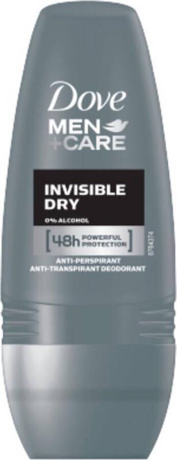 Dove Deodorant Roller Men Invisible Dry (50 ml)