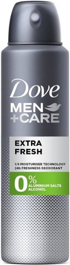 Dove Deospray Men Care Extra Fresh 0% 150 ml