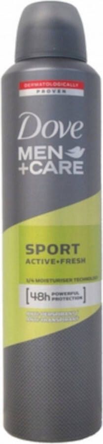 Dove Deodorant Spray Mens Sport Active + Fresh (250 ml)