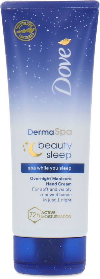 Dove DermaSpa Beauty Sleep Overnight Manicure Handcrème 75 ml