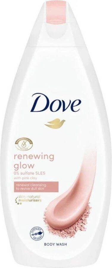 Dove Douchegel 450ml renewing glow pink clay