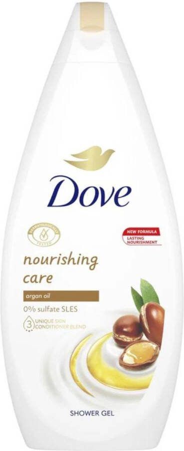 Dove Douchegel 720ml nourishing care argan oil