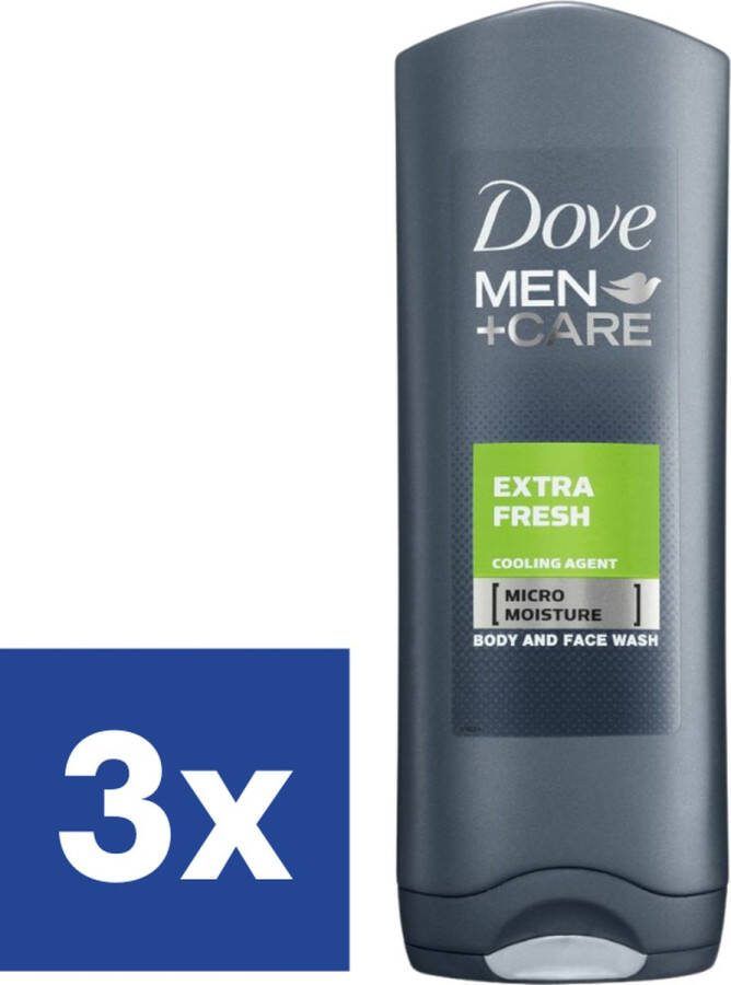 Dove Douchegel Extra Fresh 3 x 250 ml