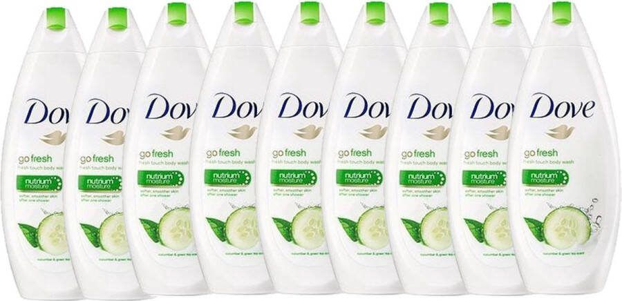 Dove Douchegel Go Fresh Touch 9 x 250 ml voordeelverpakking