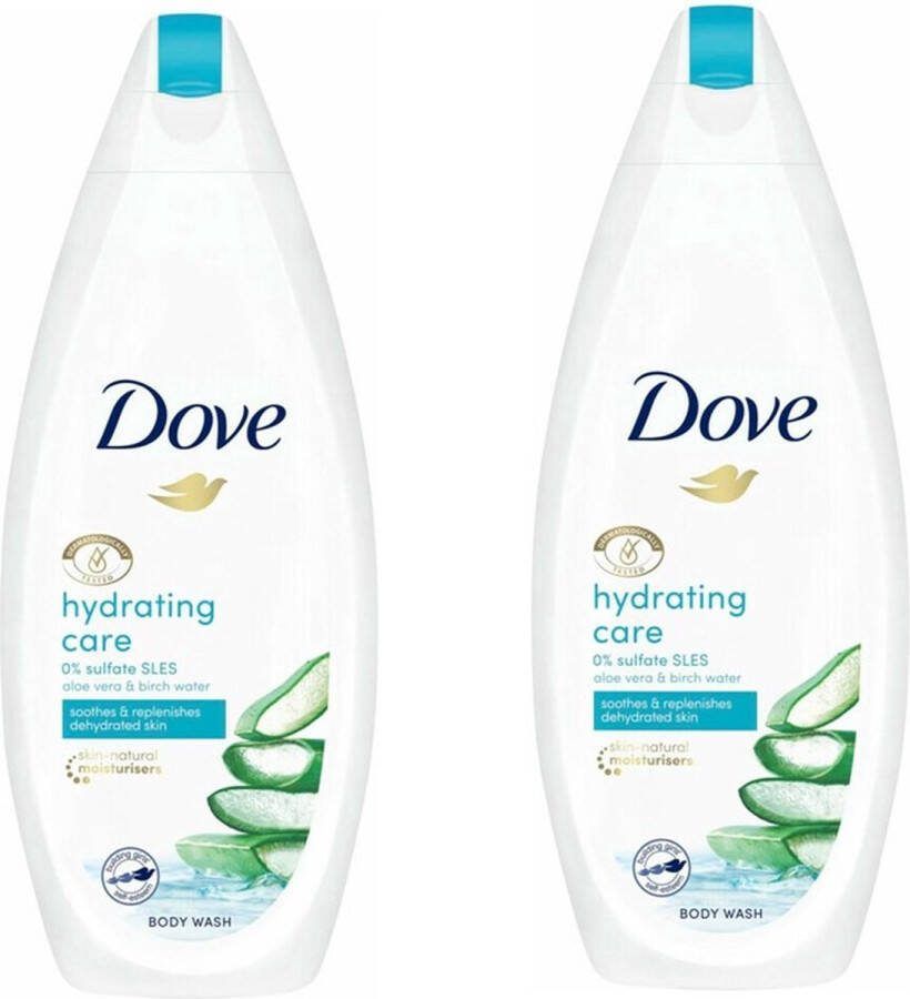 Dove Douchegel Hydrating Care 2 x 225 ml