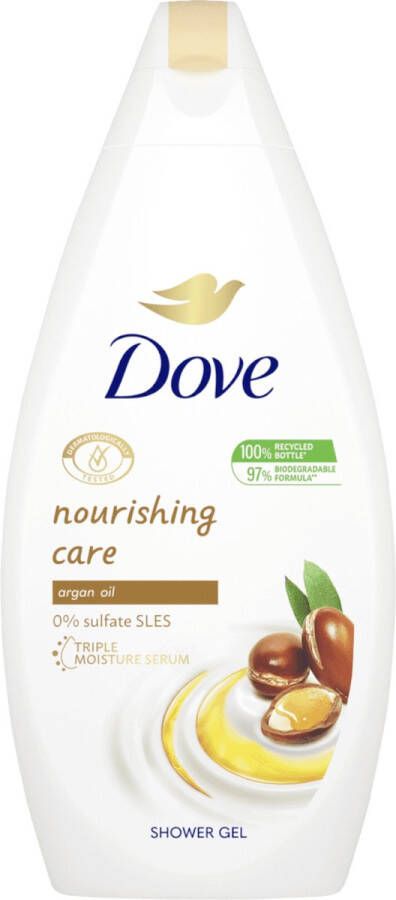 Dove Douchegel Moisturising Care & Oil 400 ml