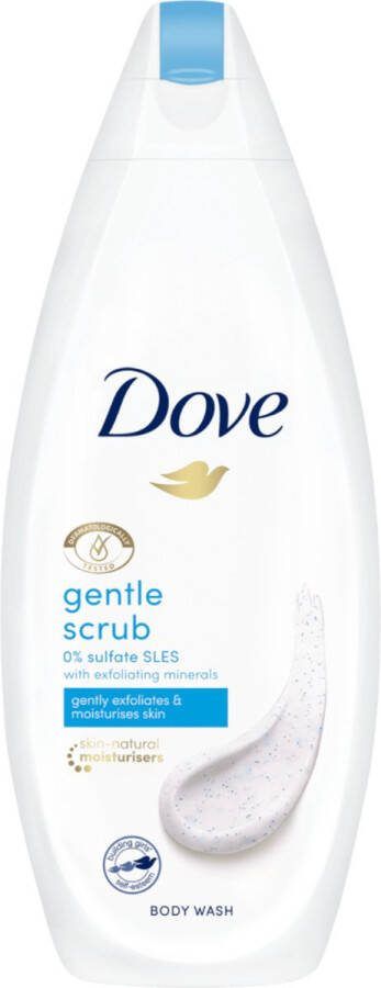 Dove Douchegel Neutral Gentle Scrub 225 ml