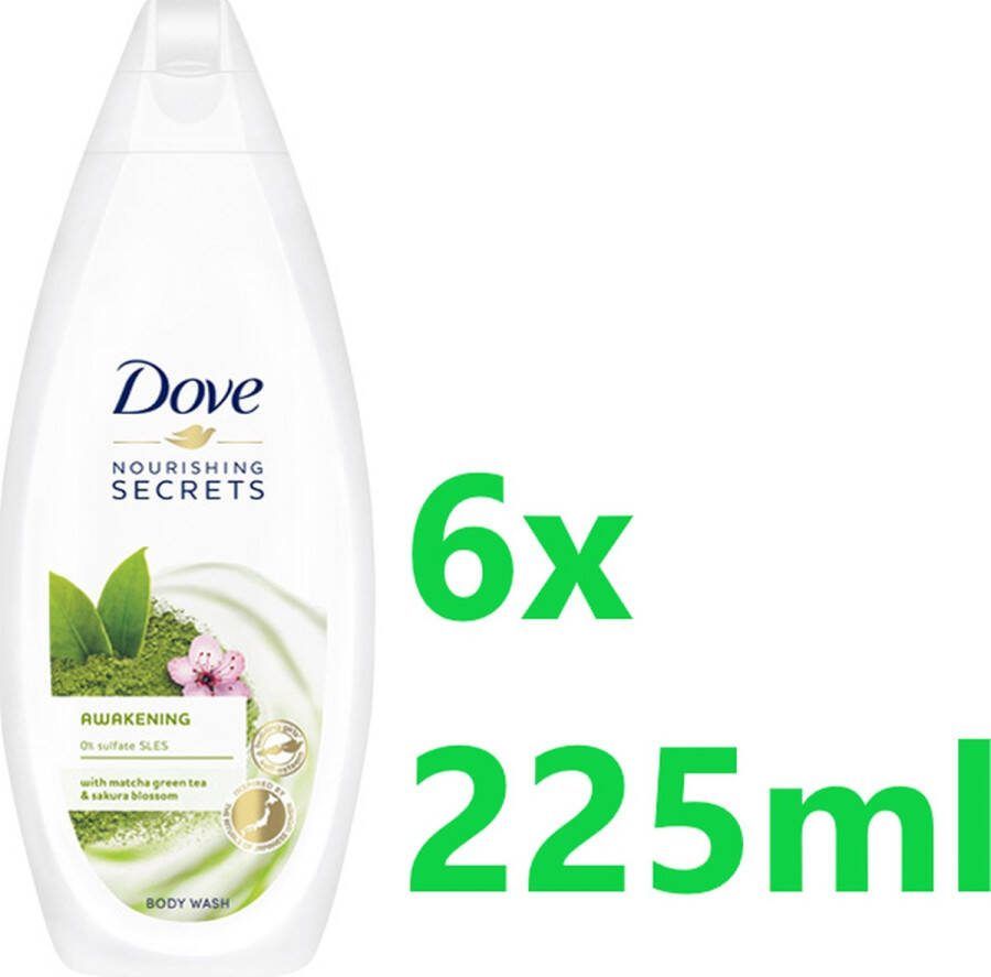 Dove Douchegel – Nourishing Secrets Awakening 6 x 225 ml Voordeelverpakking