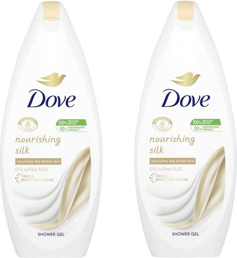 Dove Douchegel – Nourishing Silk 2 x 225 ml