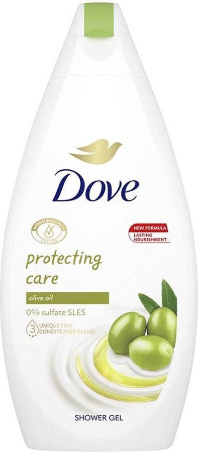 Dove Douchegel Protecting Care Olive Oil 450 ml
