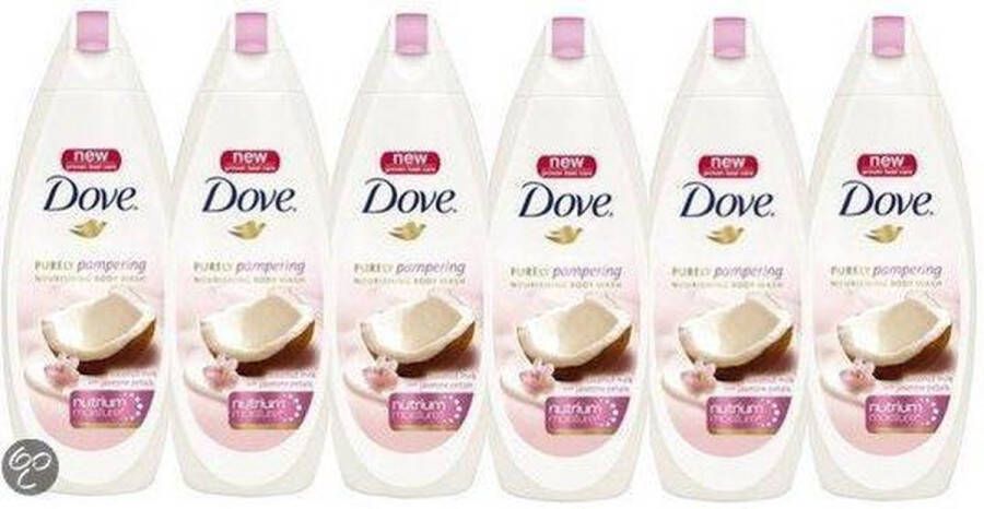 Dove Douchegel Purely Pampering Coconut Milk 6 x 500ml