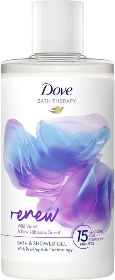 Dove Bath Therapy Renew Badschuim & Douchegel 400 ml