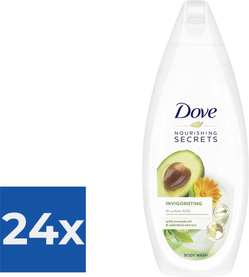 Dove Douchegel Invigorating Ritual Avocado 6 x 225 ml