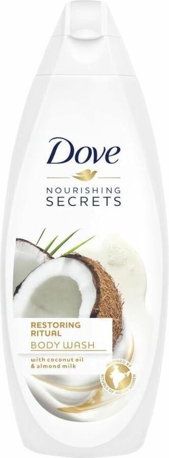 Dove Douchegel Restoring coconut oil & almond milk 250 ml