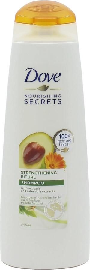 Dove Shampoo Strengthening Ritual Avocado 250ml
