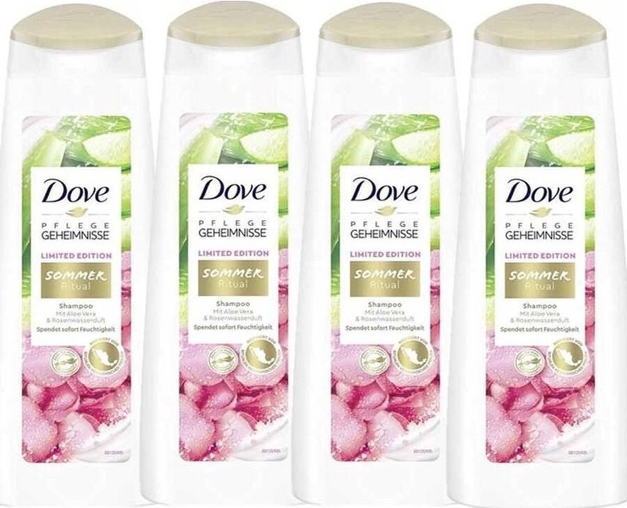 Dove Shampoo Summer Care 4 x 250 ml