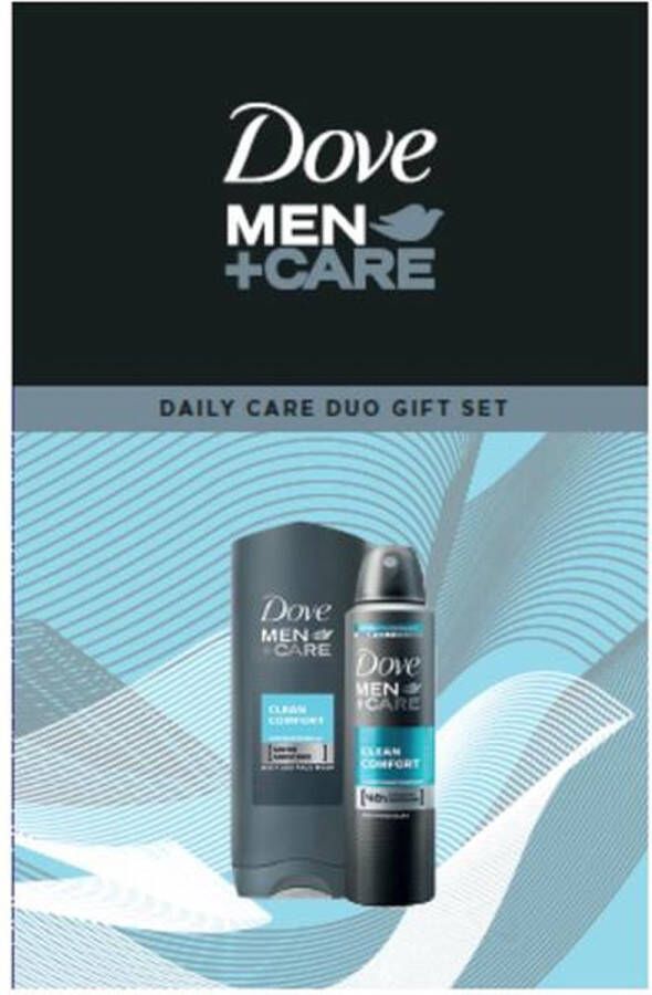 Dove Men+Care Dove Geschenkset Men Care Clean Comfort Duo Douchegel & Deospray