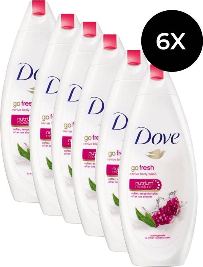 Dove Go Fresh Revive 6 x 250 ml Douchegel