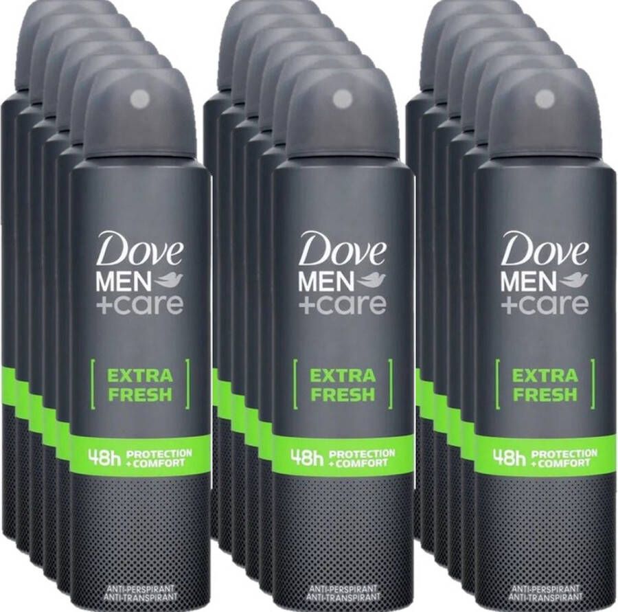 Dove Men Care Extra Fresh Deo Spray 18 x 150 ml