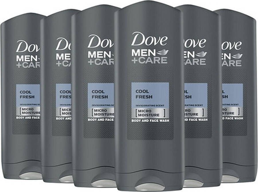 Dove Men Cool Fresh Douchegel 6x400ml Voordeelverpakking