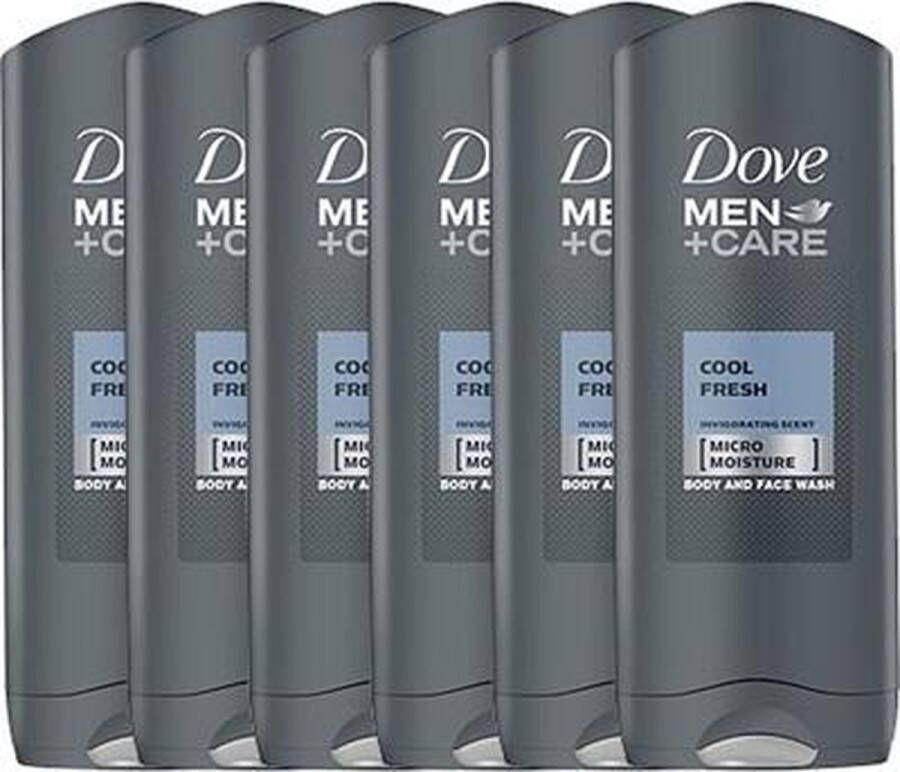 Dove Men+Care Cool Fresh 6 x 400 ml Douchegel Voordeelverpakking