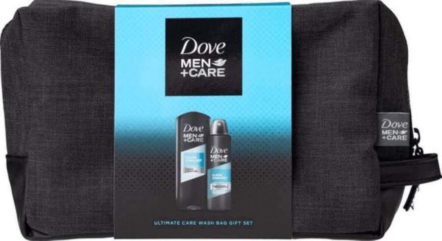Dove Men+Care DOVE Luxe Geschenkverpakking 4 Men Stoer Care Gift Set Body & Face Wash + DEO 48h