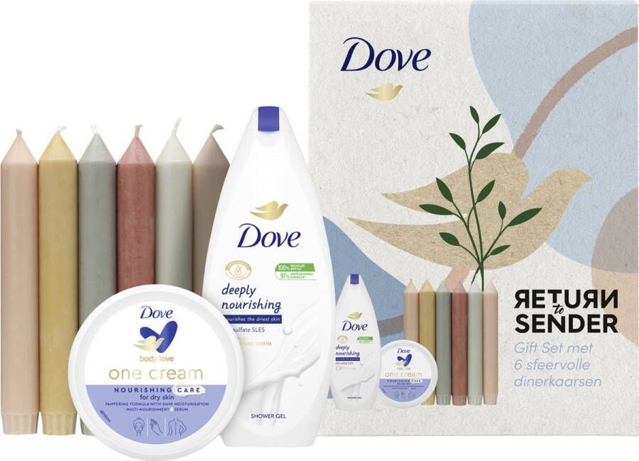 Dove Nourishing & Nourishing Care Return to Sender 2x 250ml Geschenkset vrouwen