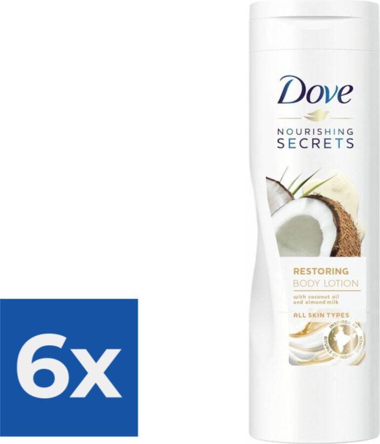 Dove Nourishing Secrets Body Lotion Voordeelverpakking 6 stuks