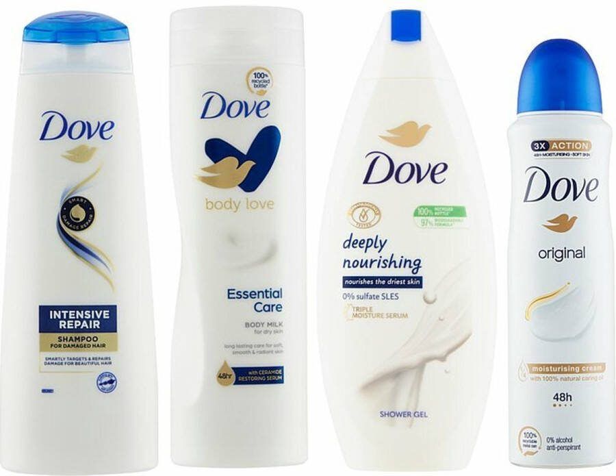 Dove Original Body Care Gift Set Gift Set Vyživující Tělové Péče