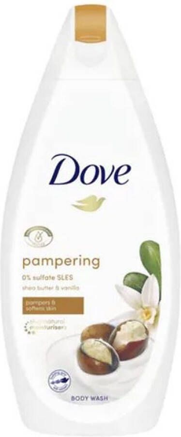 Dove Pampering Body Wash Douchecreme Shea Butter & Warm Vanilla 6x450ml Voordeelverpakking