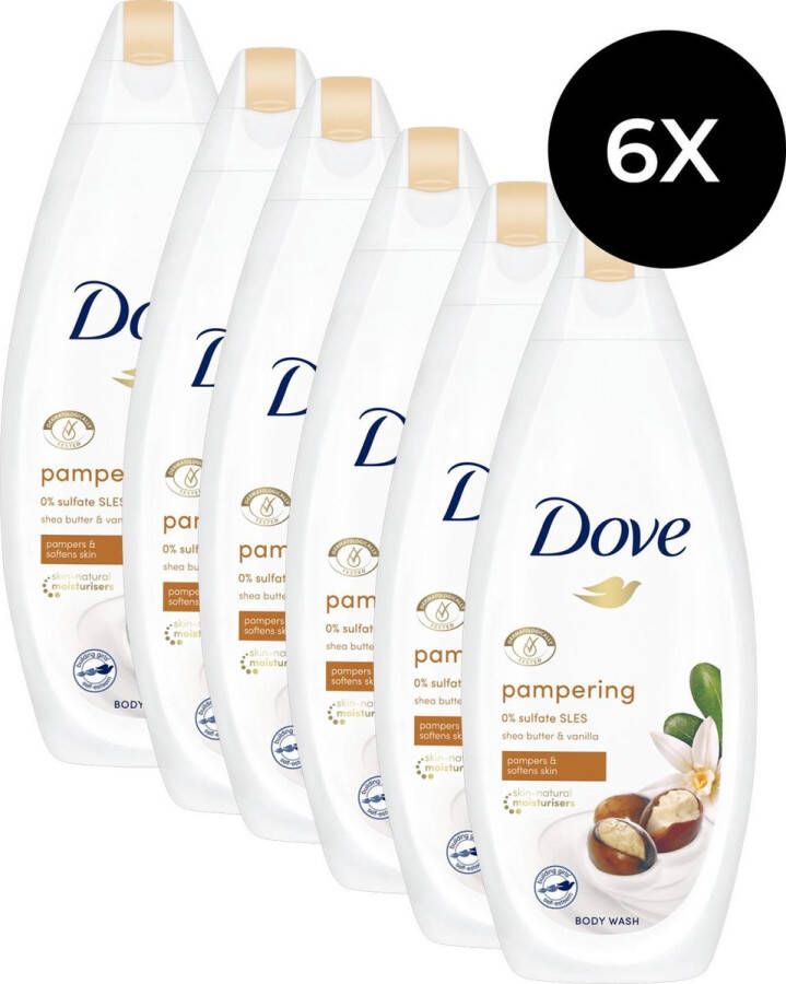 Dove Pampering Shower Gel 250 ml (6 stuks)