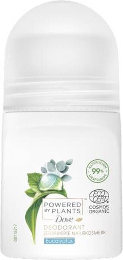 Dove Powered By Plants Eucalyptus 24H Deodorant Roll-On Eukalyptus