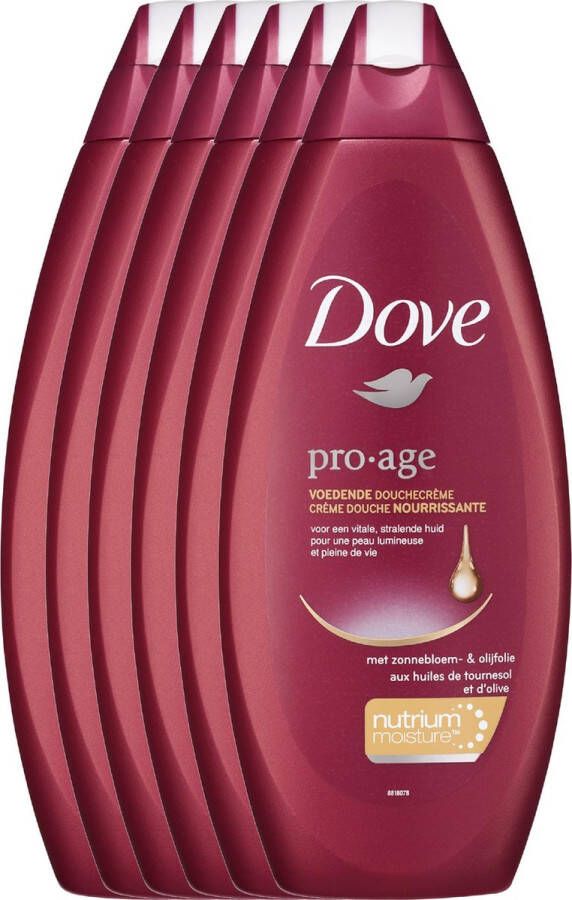 Dove pro-age 250 ml shower gel 6 st voordeelverpakking