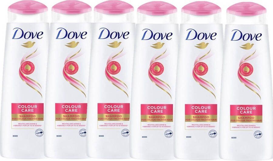 Dove Shampoo Color Care Voordeelverpakking 6 x 250 ml