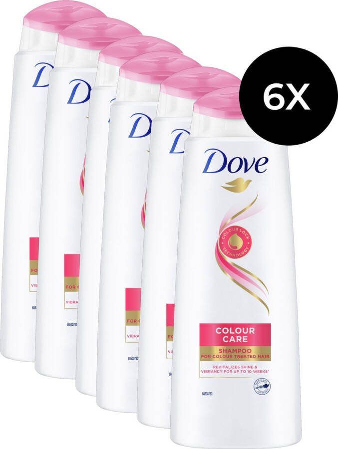 Dove Shampoo Colour Care 6 x 400ml Voordeelverpakking