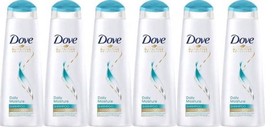 Dove Shampoo Daily moisture 6 x 250 ml