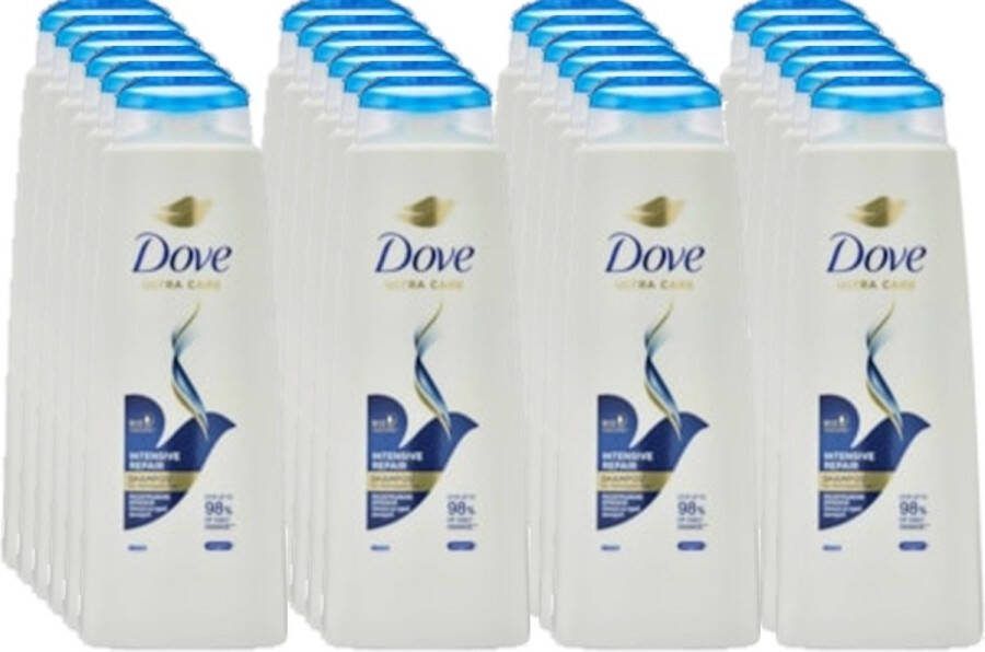 Dove Shampoo Intense Repair 250 ml Voordeelverpakking 24 stuks