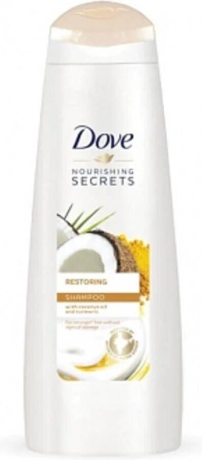 Dove Nourishing Secrets Shampoo szampon do włosów zniszczonych Coconut Oil & Turmeric 250ML