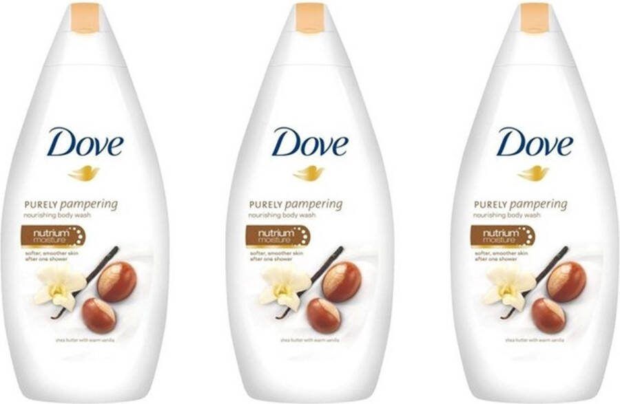 Dove Shea Butter & Vanille Douchegel 3 x 500 ml