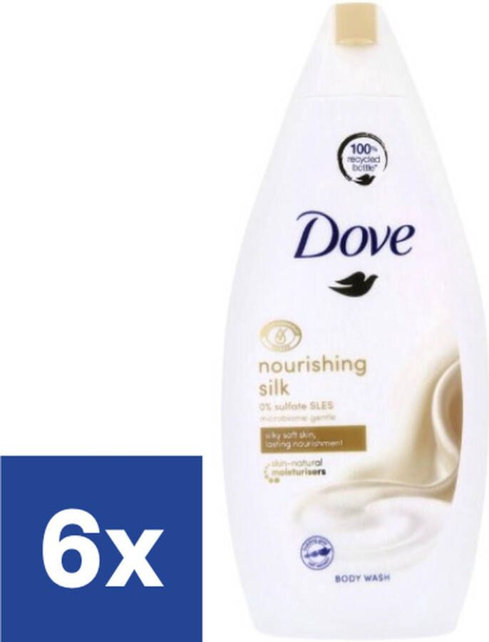 Dove Silk Glow Douchegel 6 x 500 ml