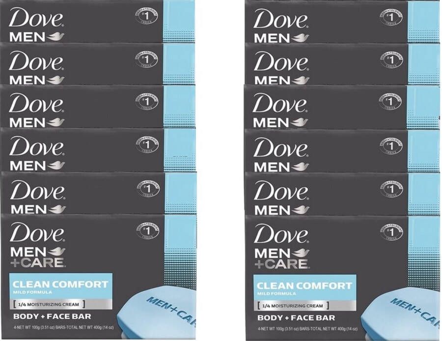 Dove Zeep Clean Comfort 12 x 100 Gram
