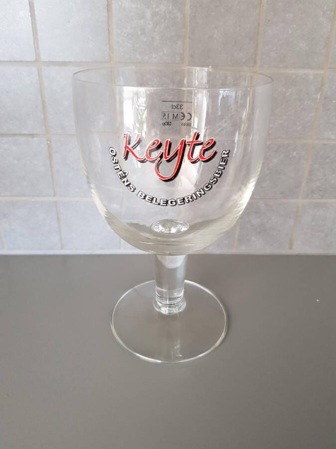 Dq Keyte Bierglas 33 cl 2 stuks