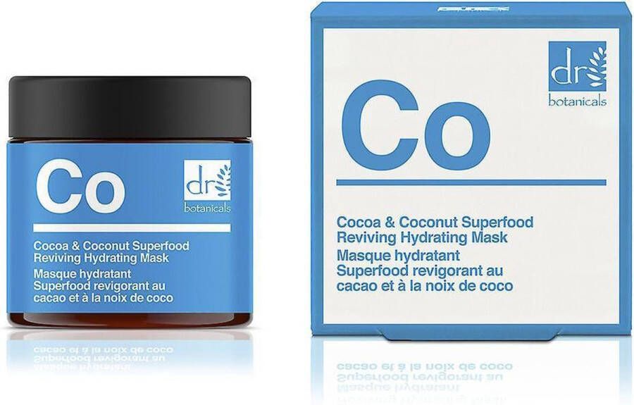 Dr. Botanicals Cocoa & Coconut Superfood Reviving Hydrating Mask 50 Ml